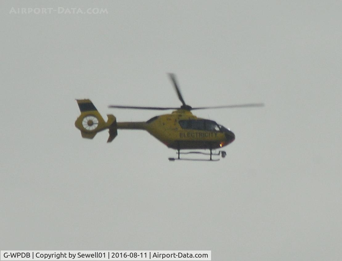 G-WPDB, 1999 Eurocopter EC-135P-1 C/N 0112, Overhead Bentley Surrey