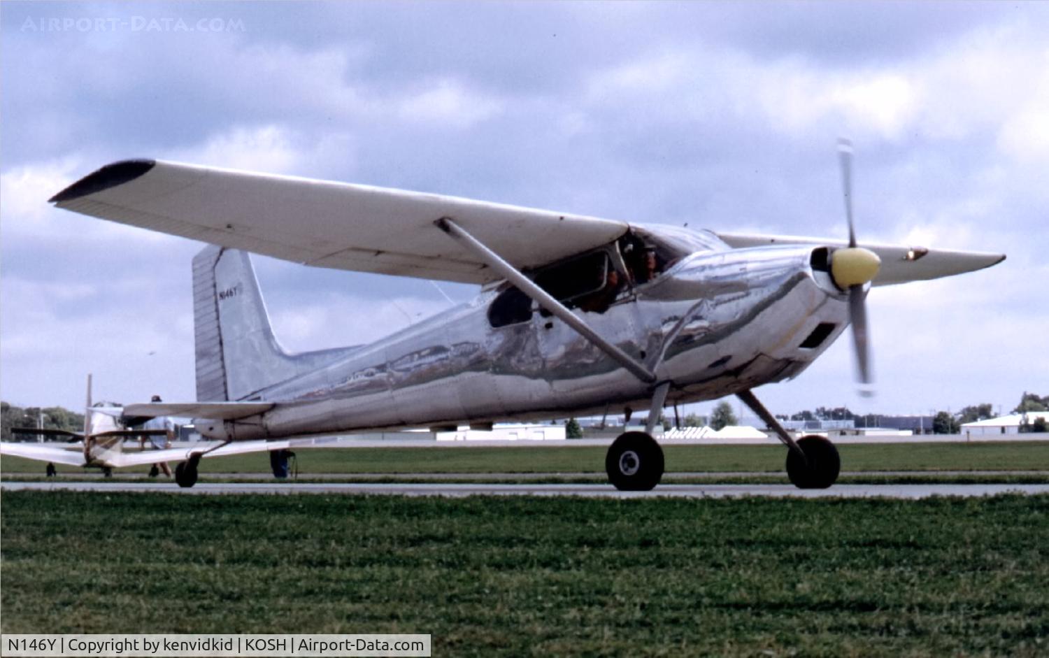 N146Y, 1955 Cessna 180 C/N 32098, At Air Adventure 1993 Oshkosh.