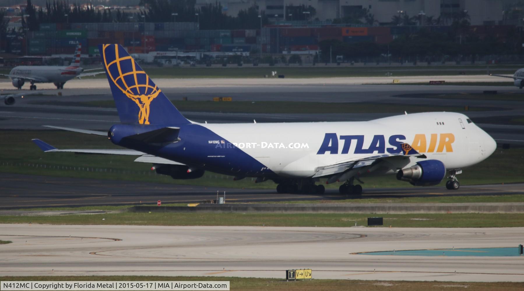 N412MC, 2000 Boeing 747-47UF C/N 30559/1244, Atlas Air