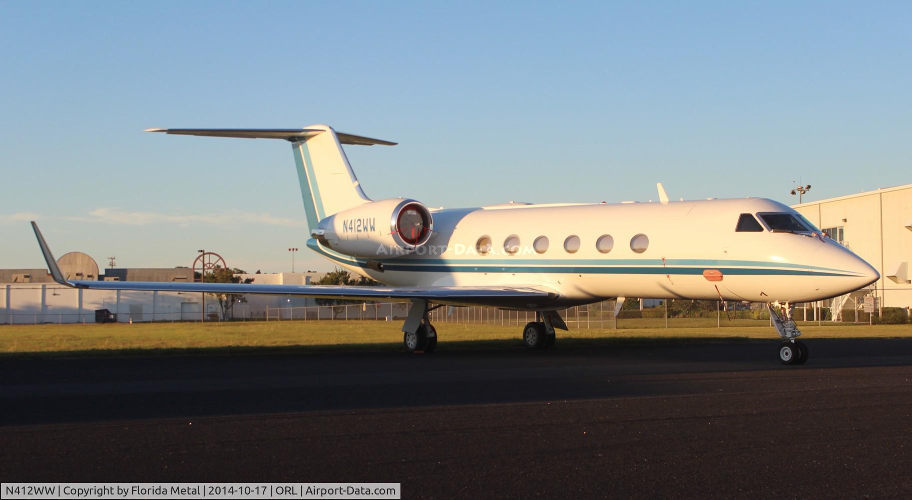 N412WW, 1992 Gulfstream Aerospace Gulfstream IV-SP C/N 1203, Gulfstream IV NBAA