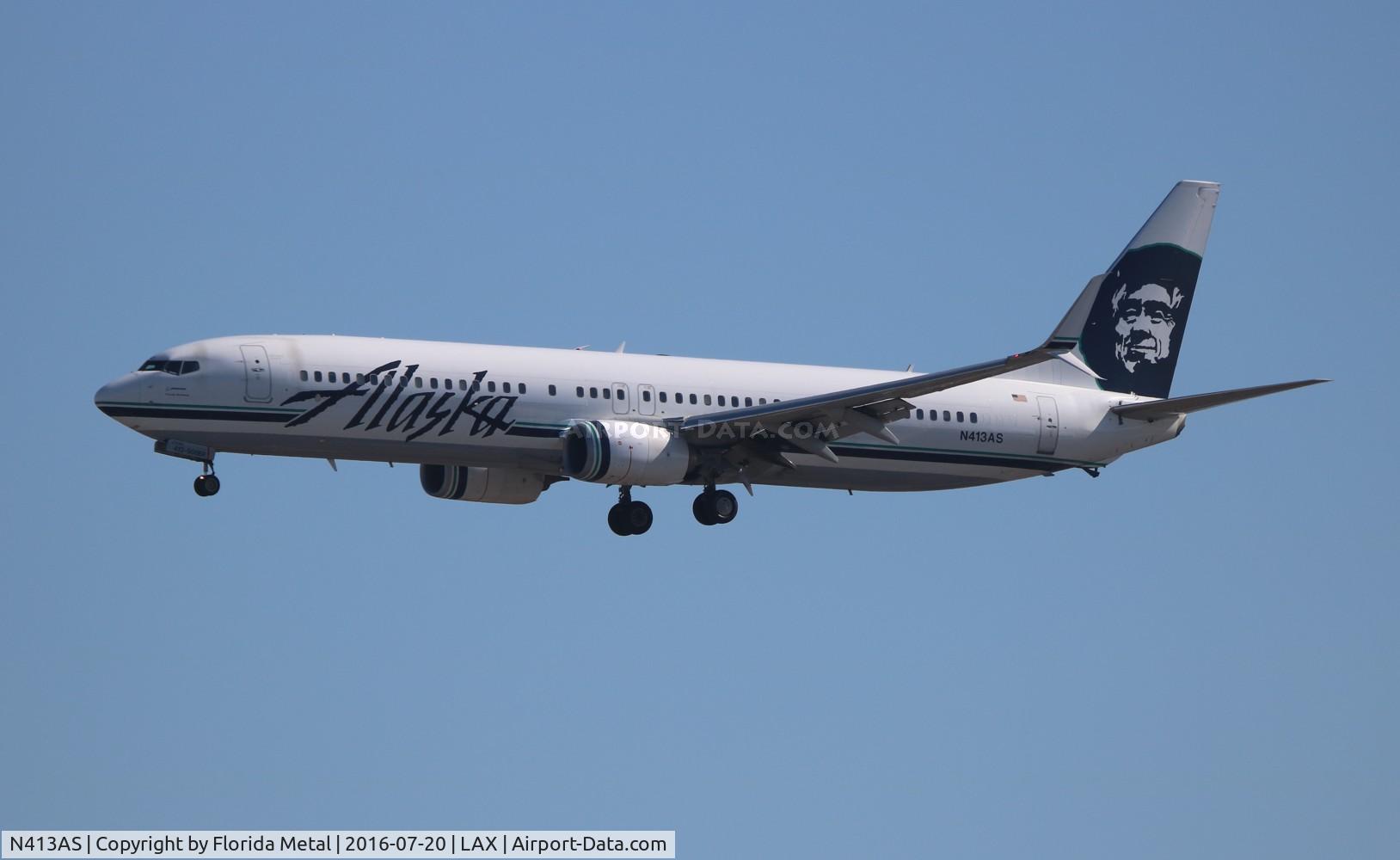 N413AS, 2013 Boeing 737-900/ER C/N 35205, Alaska