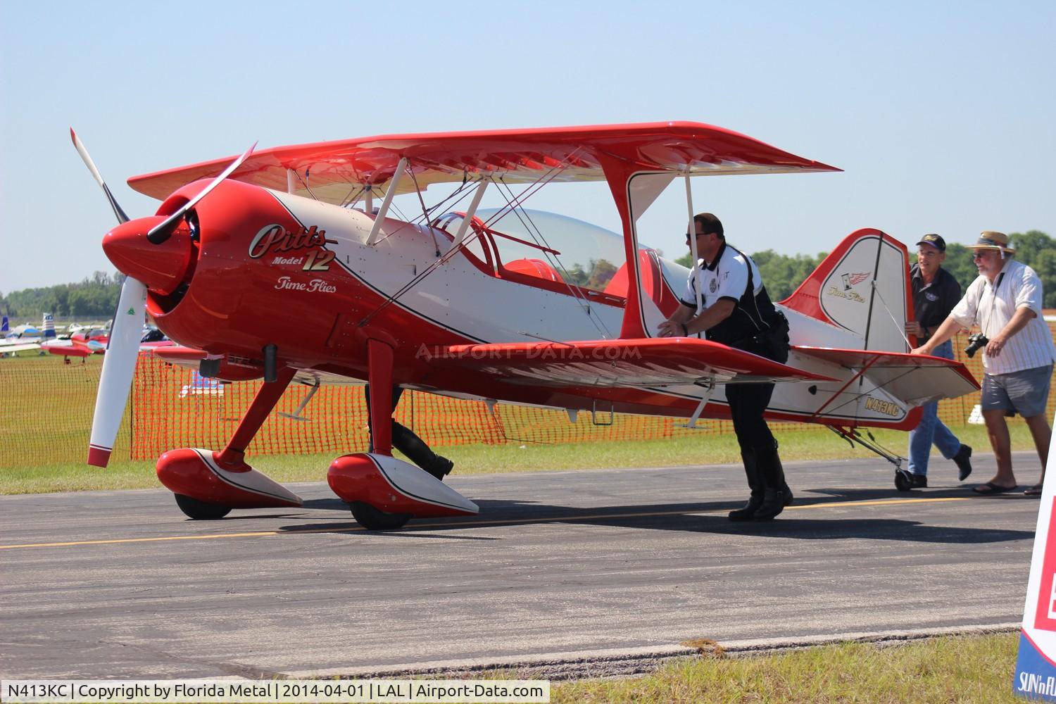 N413KC, 2011 Pitts M12 C/N 296, Pitts 12