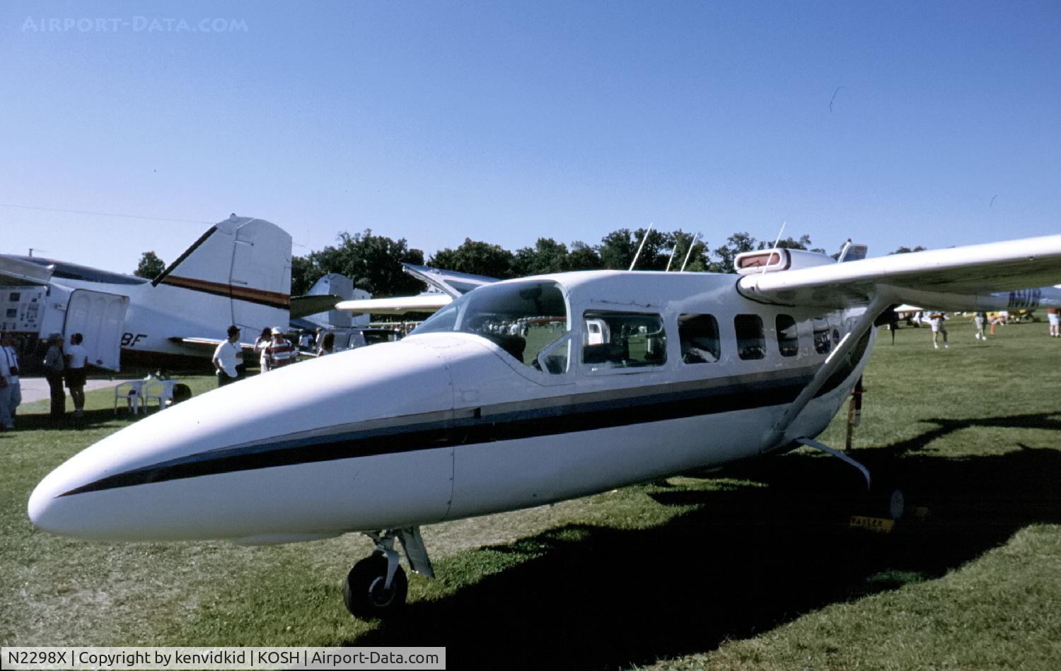 N2298X, Cessna 337 Super Skymaster C/N 337-0198, At Air Adventure 1993 Oshkosh.