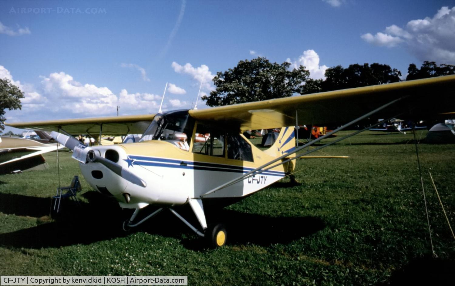 CF-JTY, 1957 Champion 7ECX C/N 7EC 602X, At Air Adventure 1993 Oshkosh.