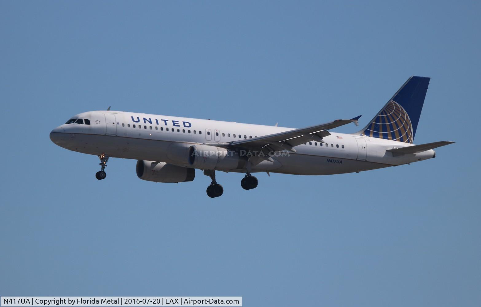 N417UA, 1994 Airbus A320-232 C/N 483, United