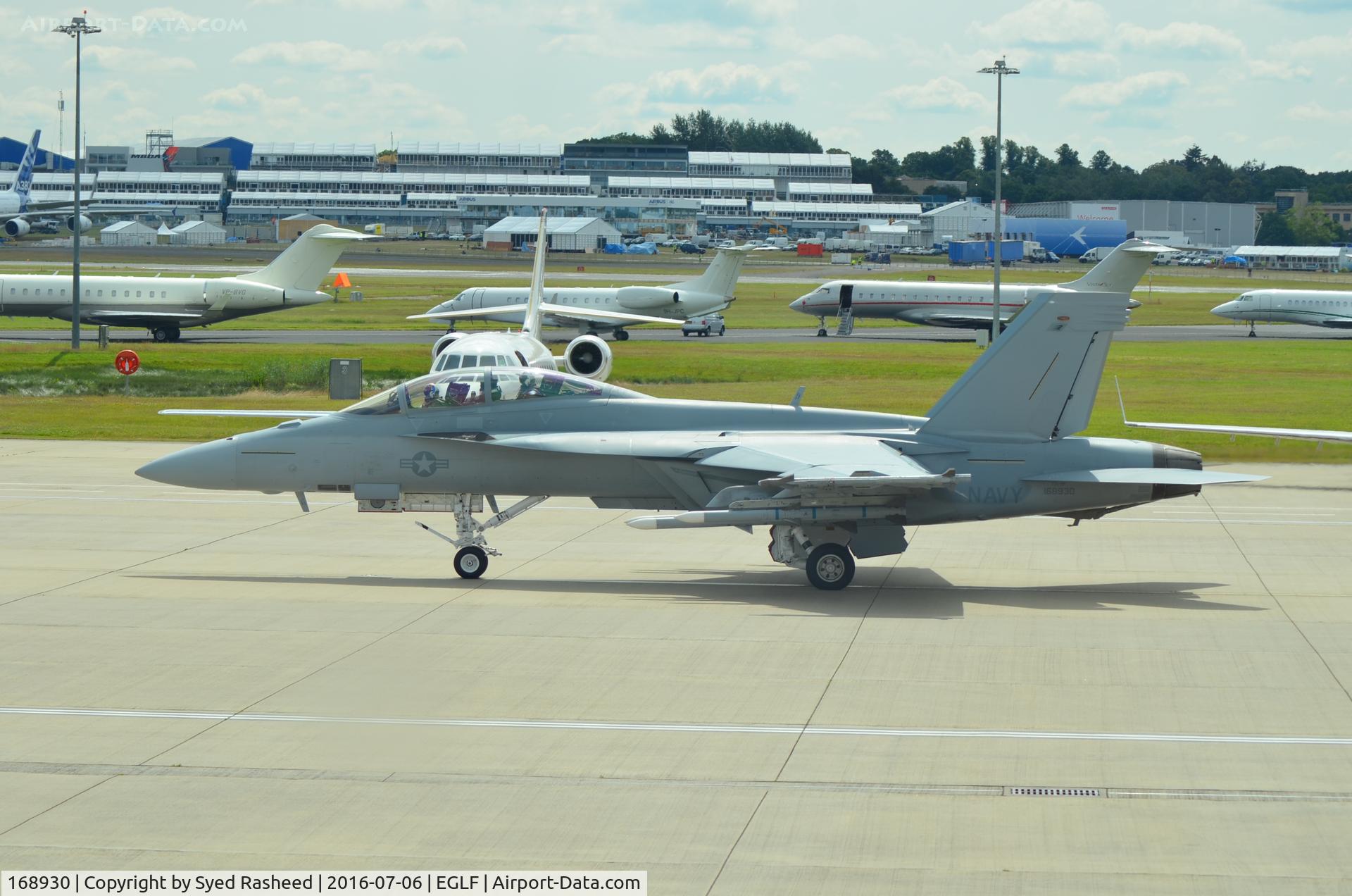 168930, Boeing F/A-18F Super Hornet C/N F276, F/A 18 Super Hornet taxing out for validation flight