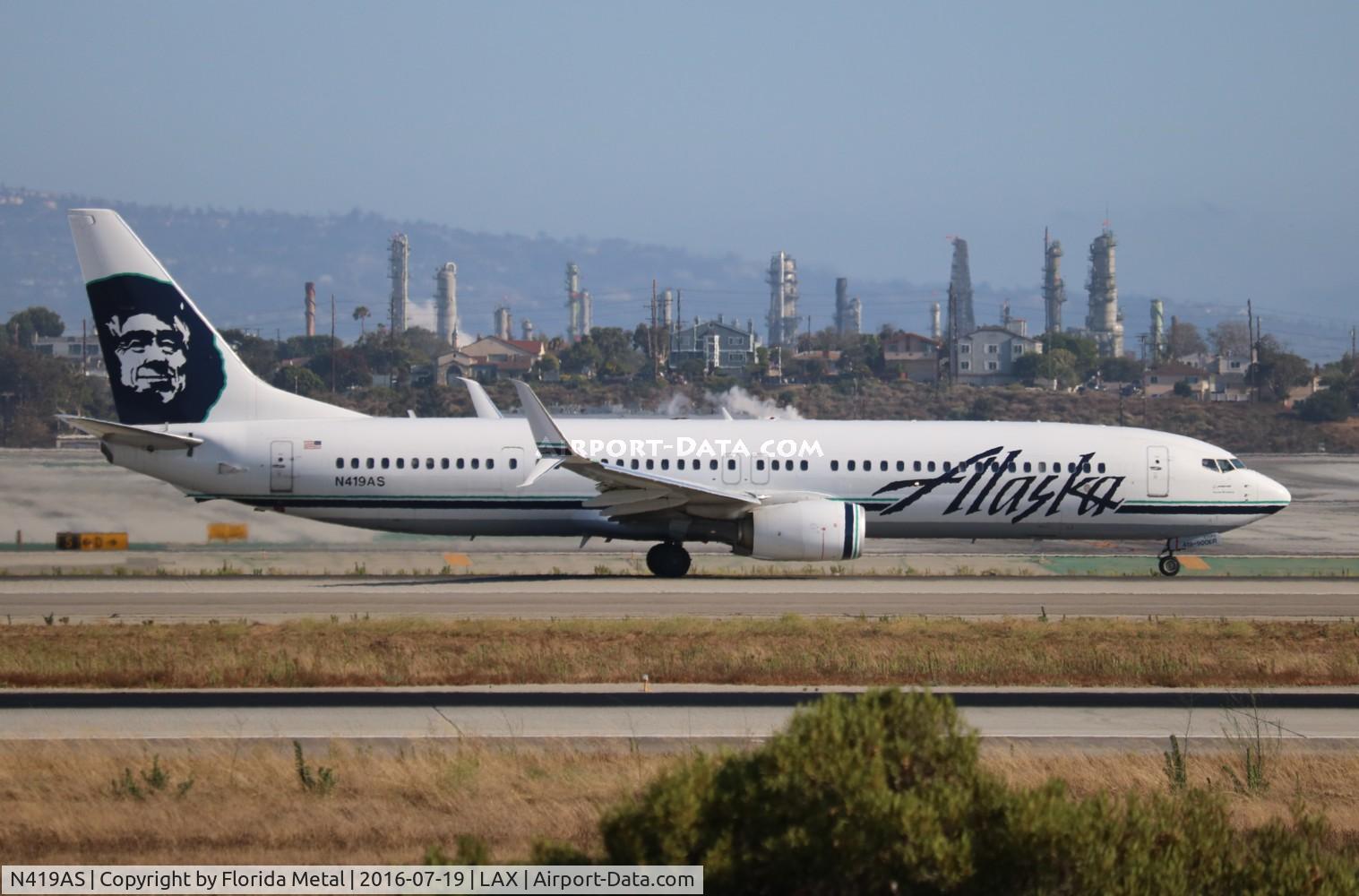 N419AS, 2013 Boeing 737-990/ER C/N 41734, Alaska
