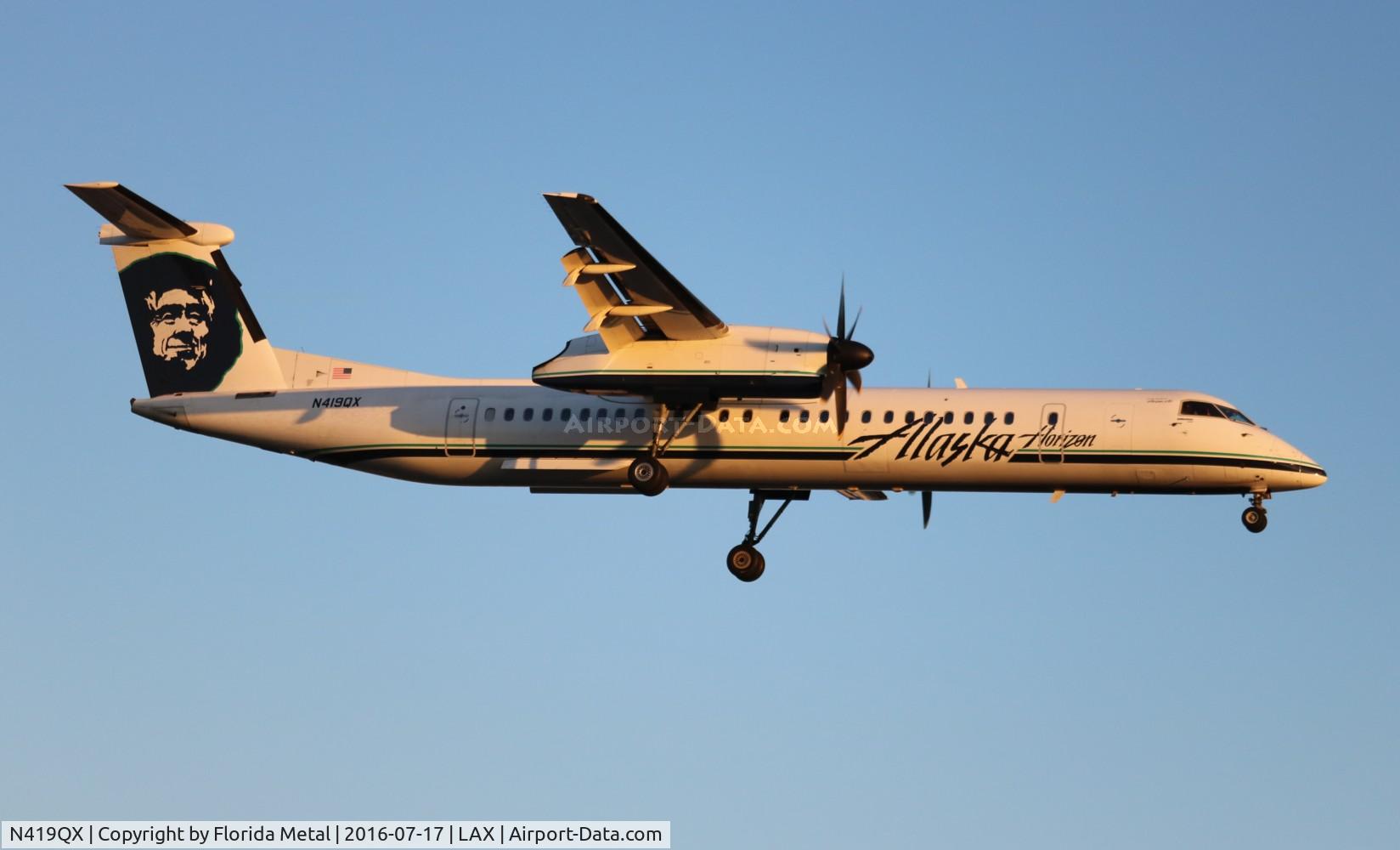 N419QX, 2007 De Havilland Canada DHC-8-402 Dash 8 C/N 4145, Alaska
