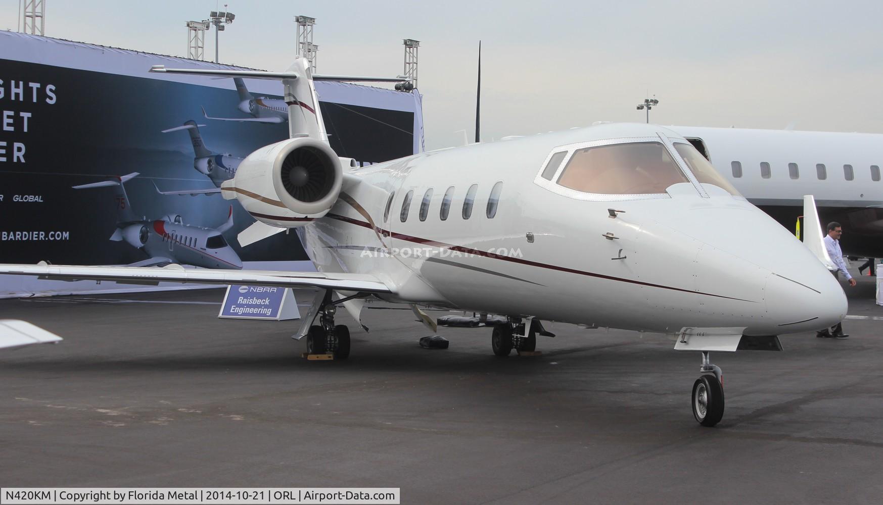 N420KM, Learjet 60 C/N 60-197, Lear 60