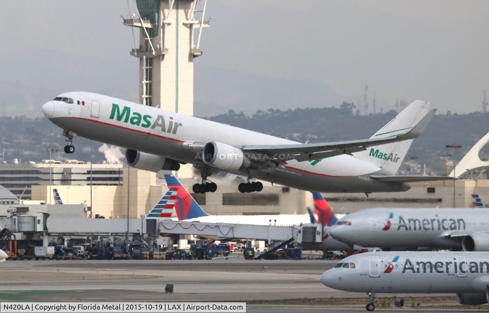 N420LA, 2006 Boeing 767-316F C/N 34627, MAS Air