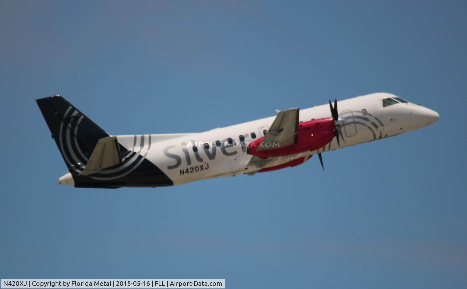 N420XJ, 1997 Saab 340B+ C/N 340B-420, Silver Airways