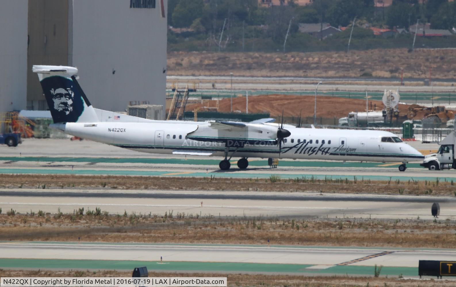 N422QX, 2007 Bombardier DHC-8-402 Dash 8 C/N 4150, Alaska