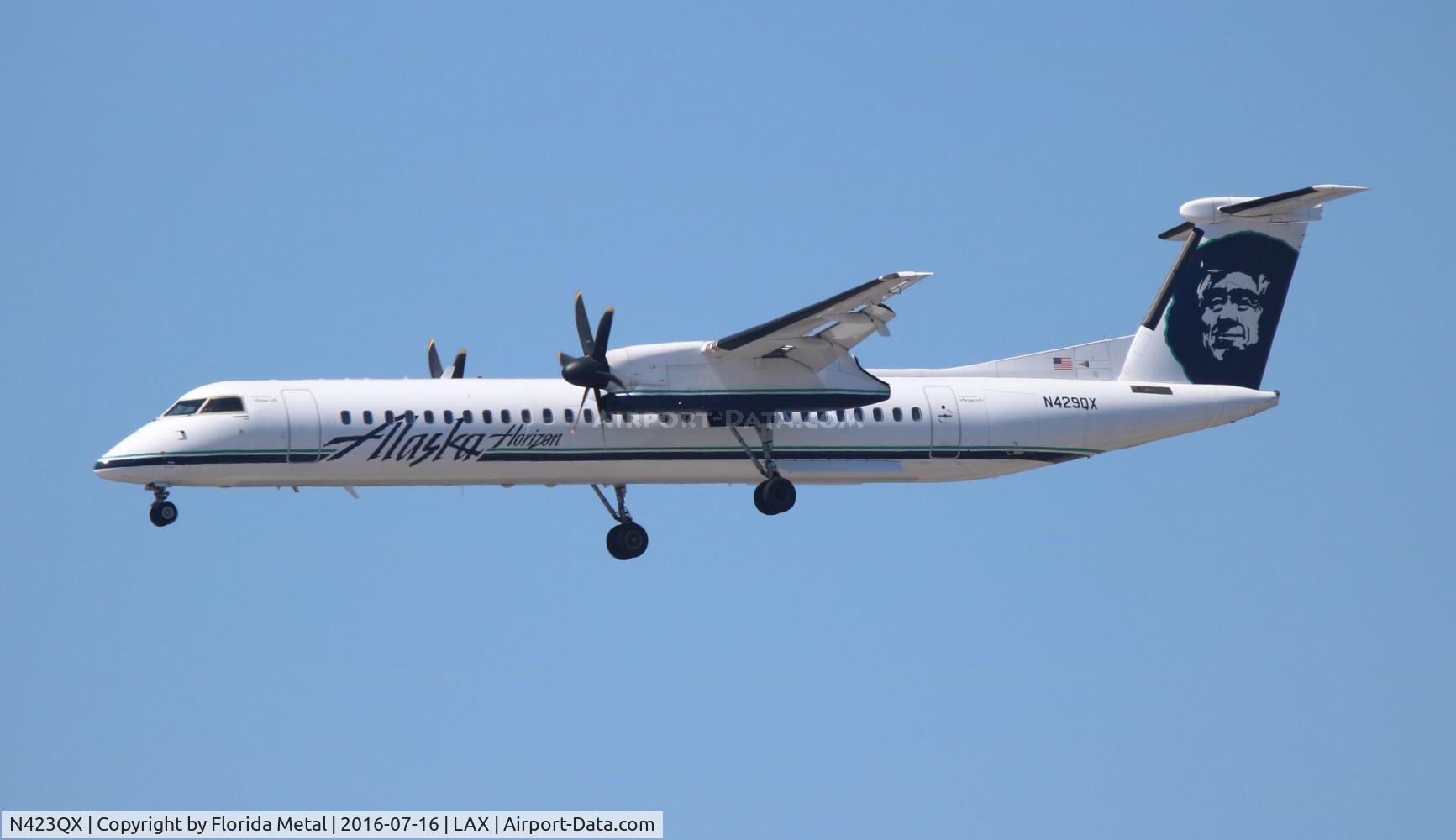 N423QX, 2007 Bombardier DHC-8-402 Dash 8 C/N 4153, Alaska