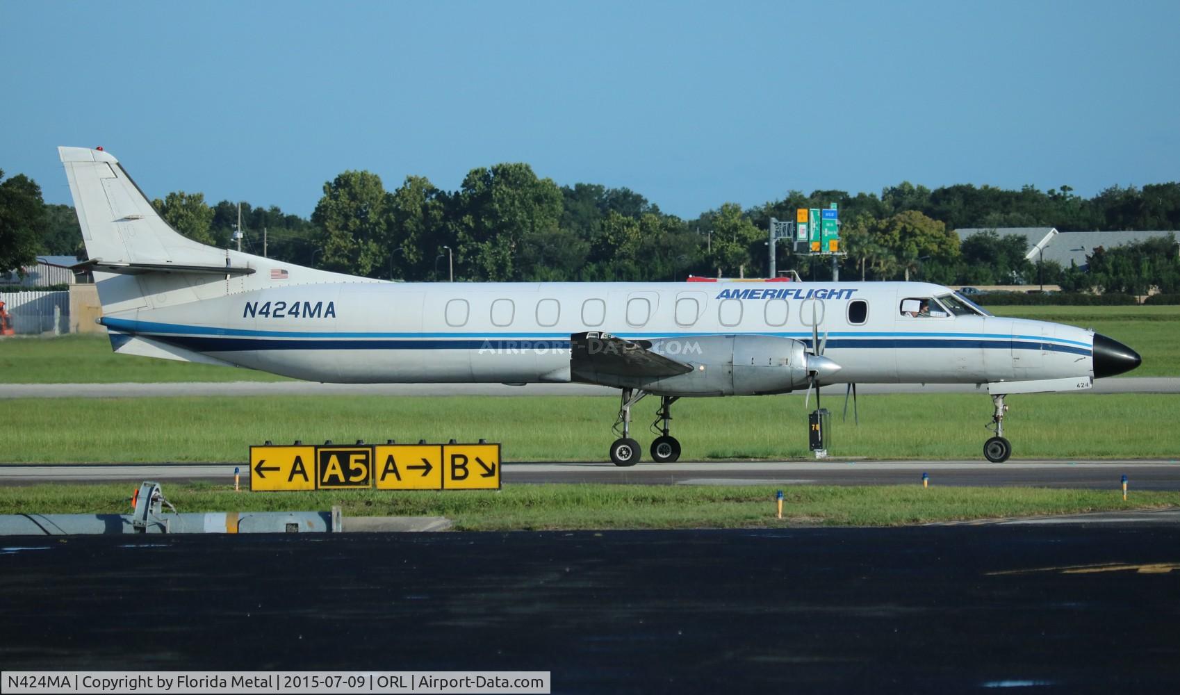 N424MA, 1986 Fairchild SA-227AC Metro III C/N AC-639, Ameriflight