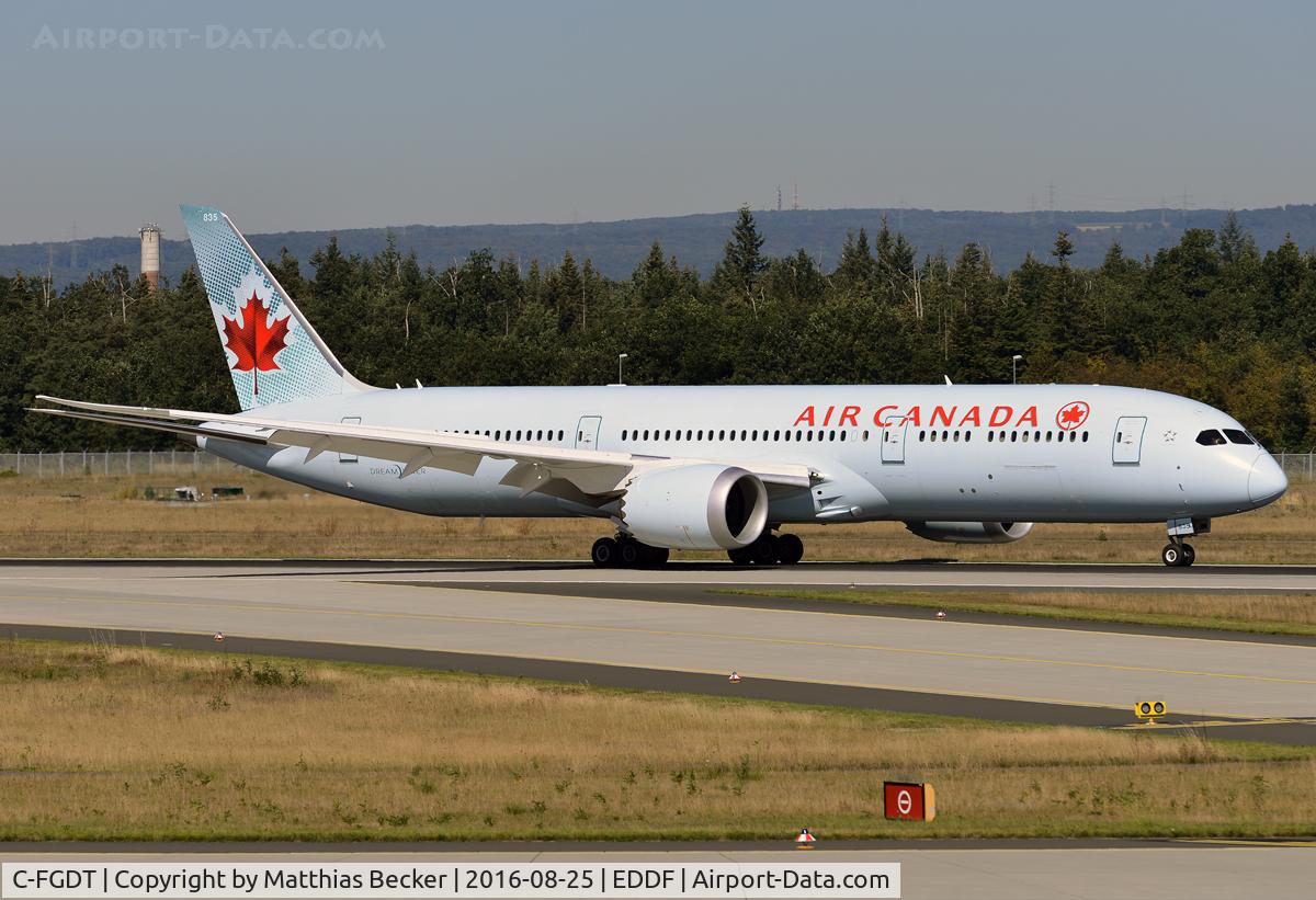 C-FGDT, 2016 Boeing 787-9 Dreamliner Dreamliner C/N 37171, C-FGDT