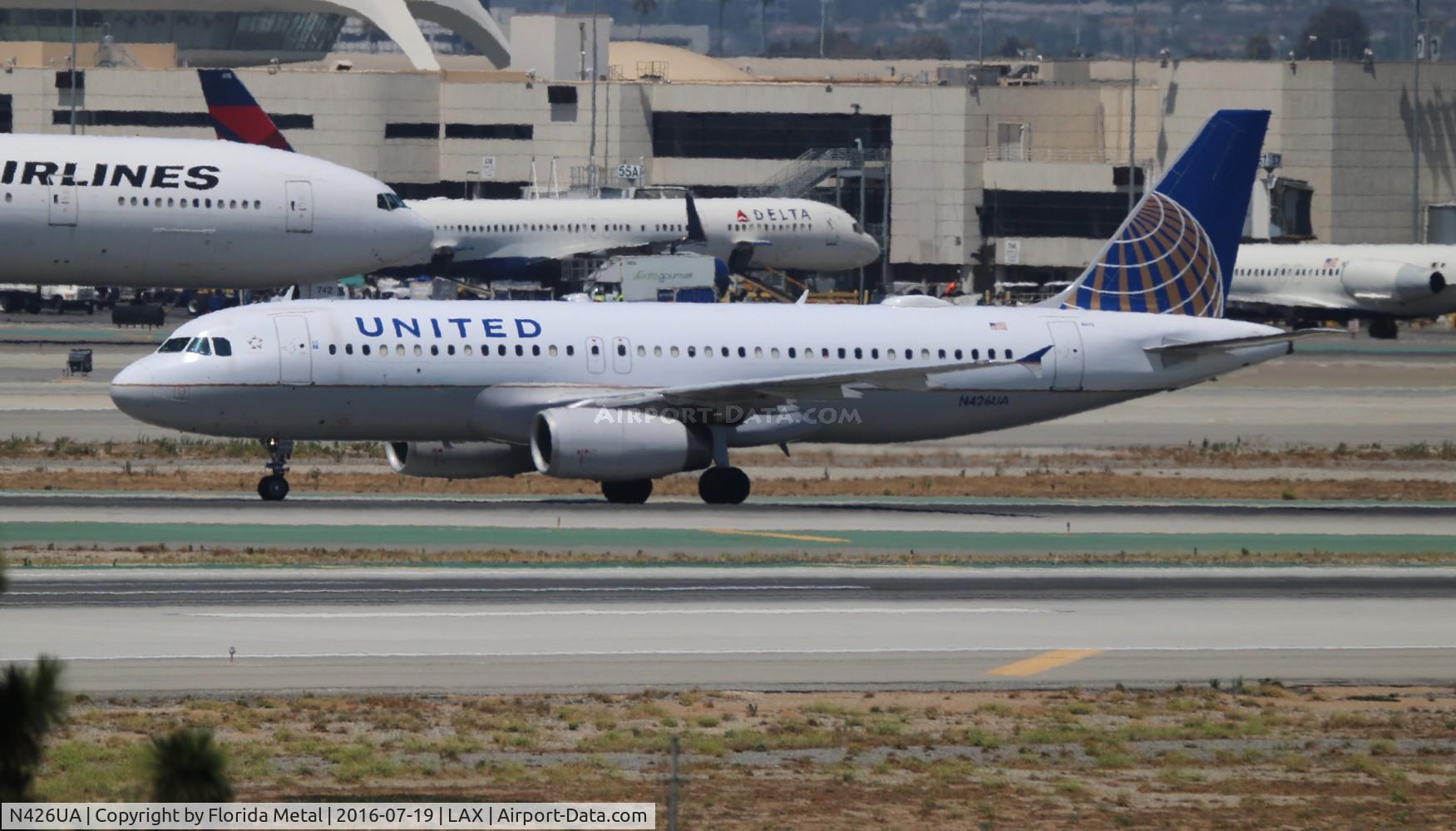 N426UA, 1995 Airbus A320-232 C/N 510, United
