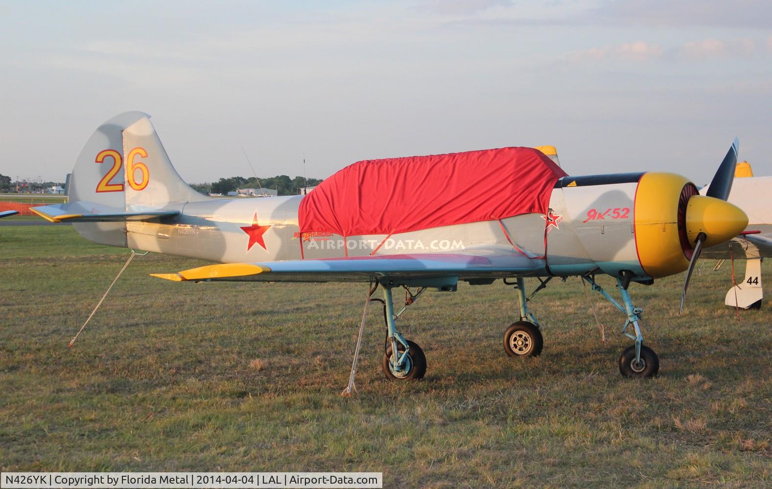 N426YK, 1985 Yakovlev (Aerostar) Yak-52 C/N 856102, Yak-52