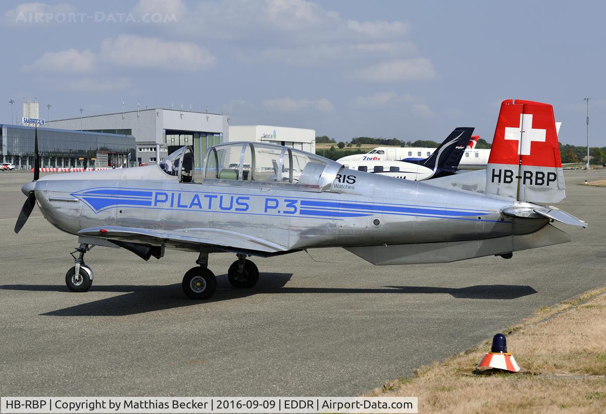 HB-RBP, 1958 Pilatus P3-05 C/N 473-22, HB-RBP