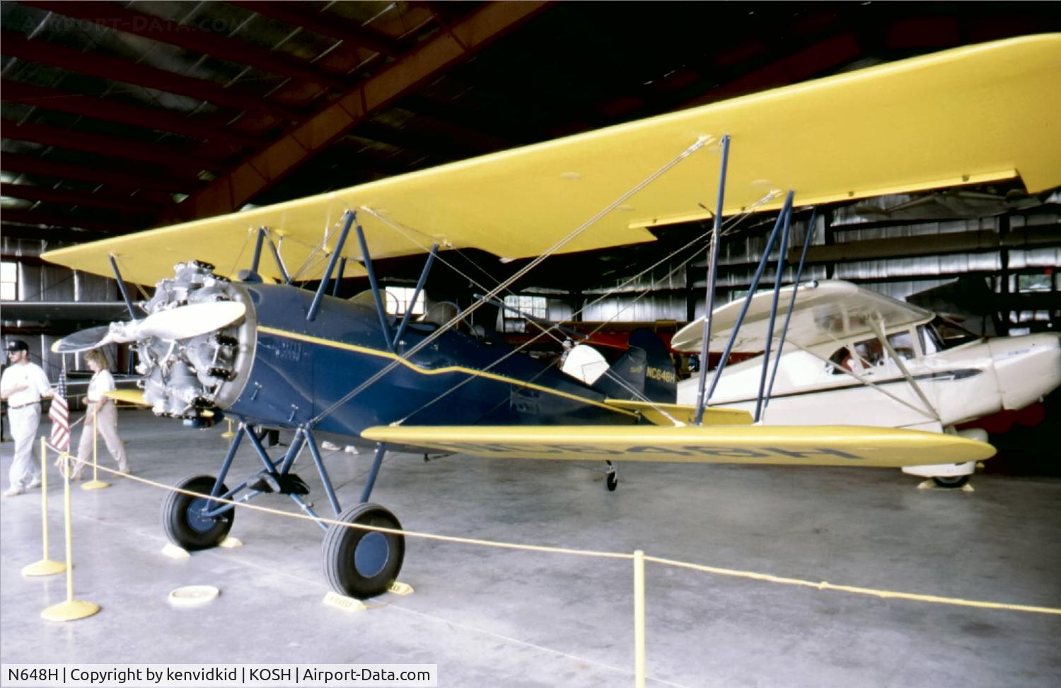 N648H, 1929 Curtiss-Wright Travel Air E-4000 C/N 1224, At Air Adventure 1993 Oshkosh.