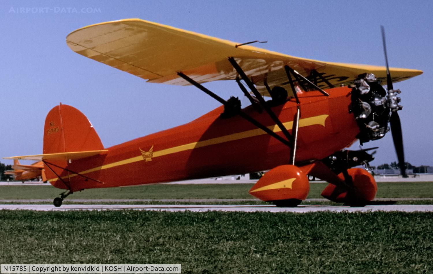 N15785, 1935 Davis D-1-W C/N 801, At Air Adventure 1993 Oshkosh.