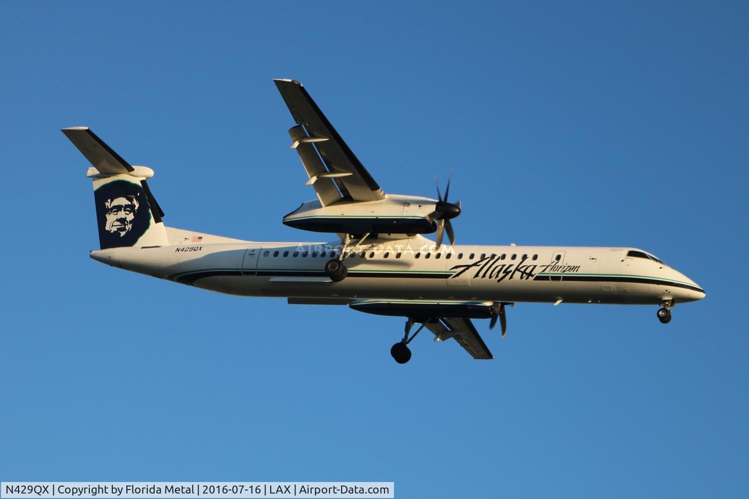 N429QX, 2007 De Havilland Canada DHC-8-402 Dash 8 C/N 4161, Alaska