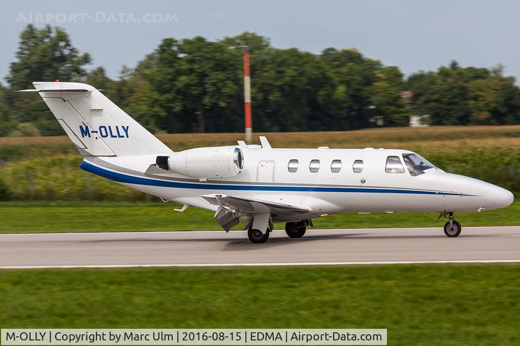 M-OLLY, 2004 Cessna 525 CitationJet CJ1 C/N 525-0544, Molly arriving runway 07 at EDMA.