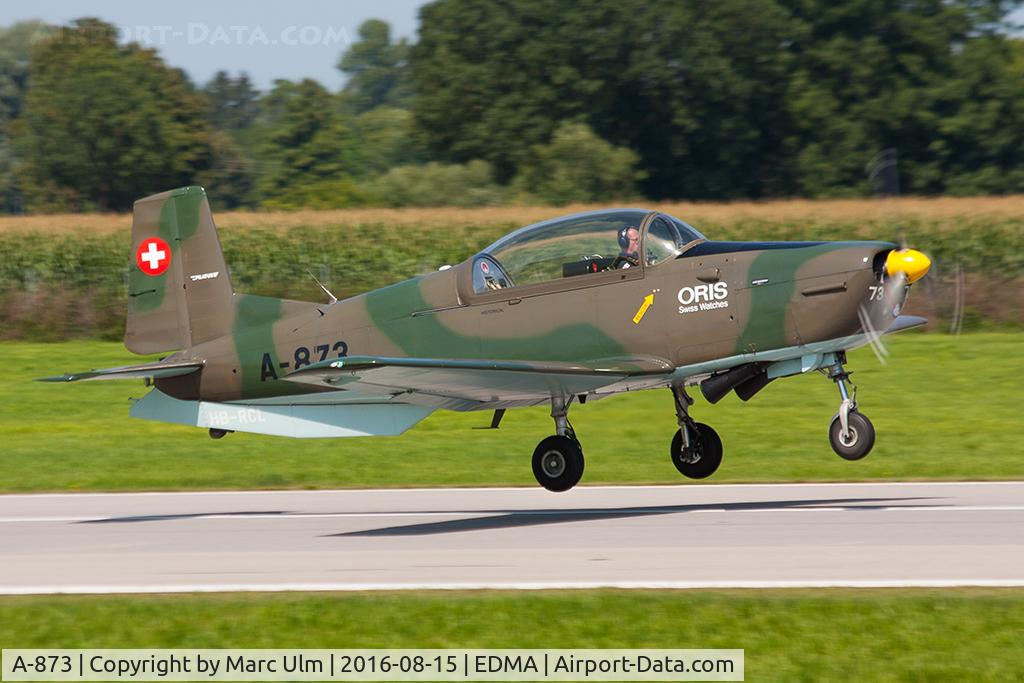A-873, 1959 Pilatus P3-05 C/N 511-60, What a sound!