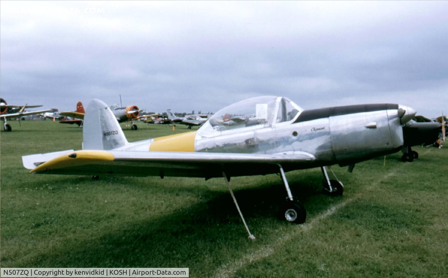N507ZQ, 1950 De Havilland Canada DHC-1B-2-3S Chipmunk T. Mk 2 C/N 131-169, At Air Adventure 1993 Oshkosh.