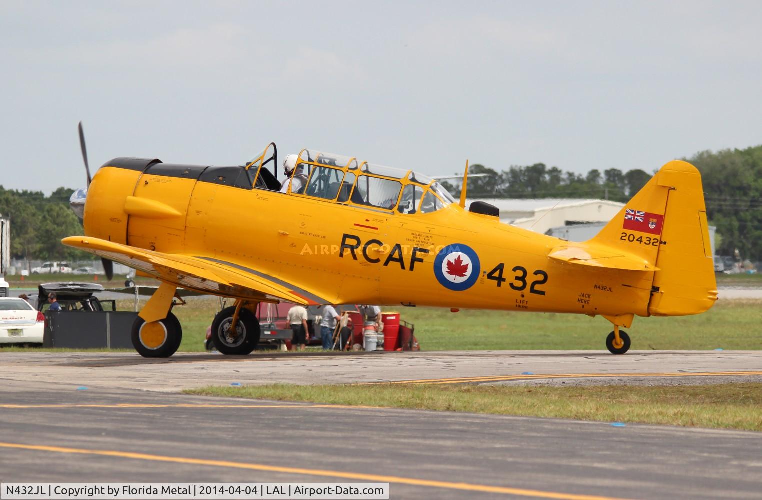 N432JL, Canadian Car & Foundry Harvard MK IV C/N CCF4-223, Harvard MkIV