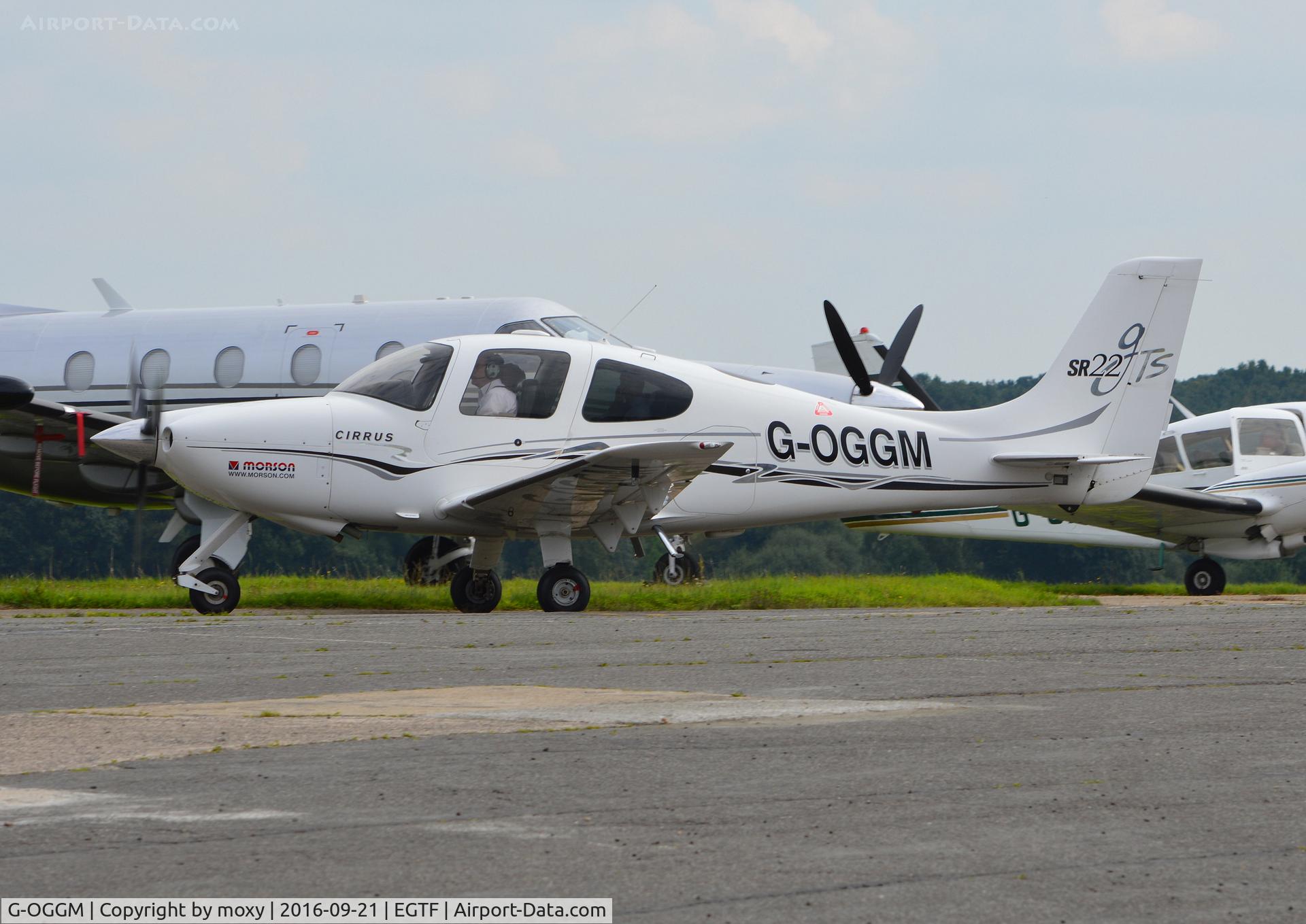G-OGGM, 2005 Cirrus SR22 GTS C/N 1382, Cirrus SR22 GTS at Fairoaks. Ex N434A