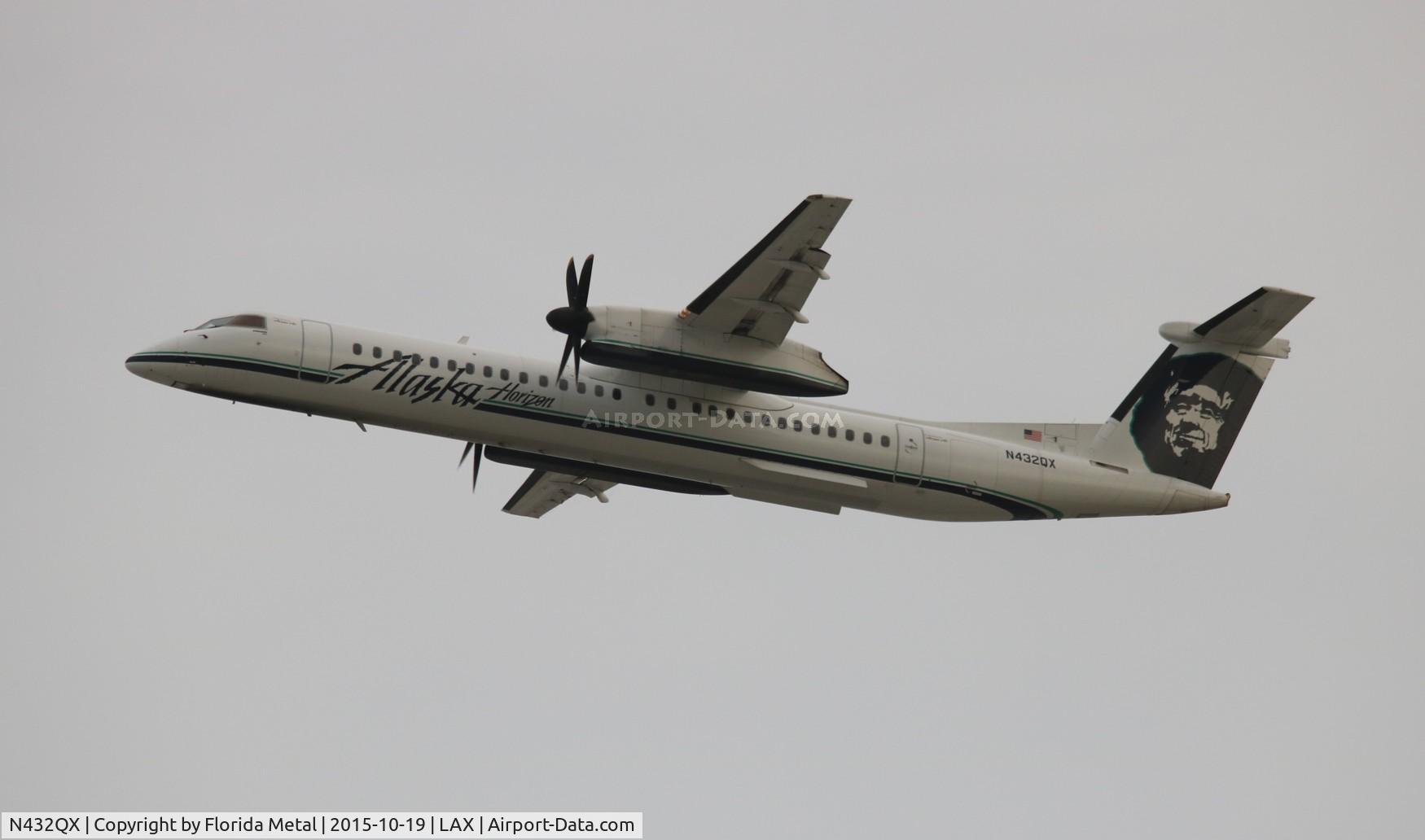 N432QX, 2007 De Havilland Canada DHC-8-402Q Dash 8 Dash 8 C/N 4166, Alaska