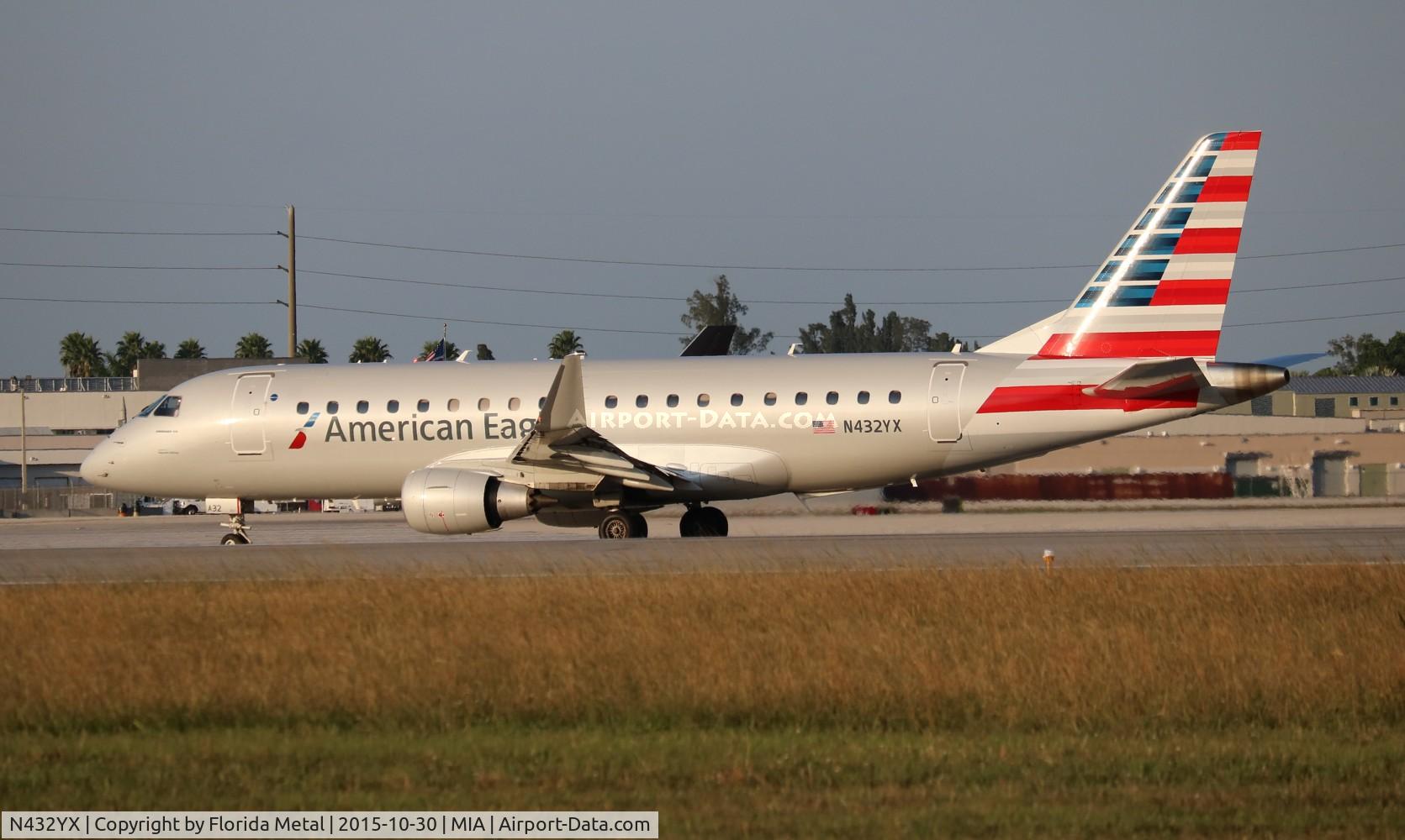 N432YX, 2014 Embraer 175LR (ERJ-170-200LR) C/N 17000415, American Eagle