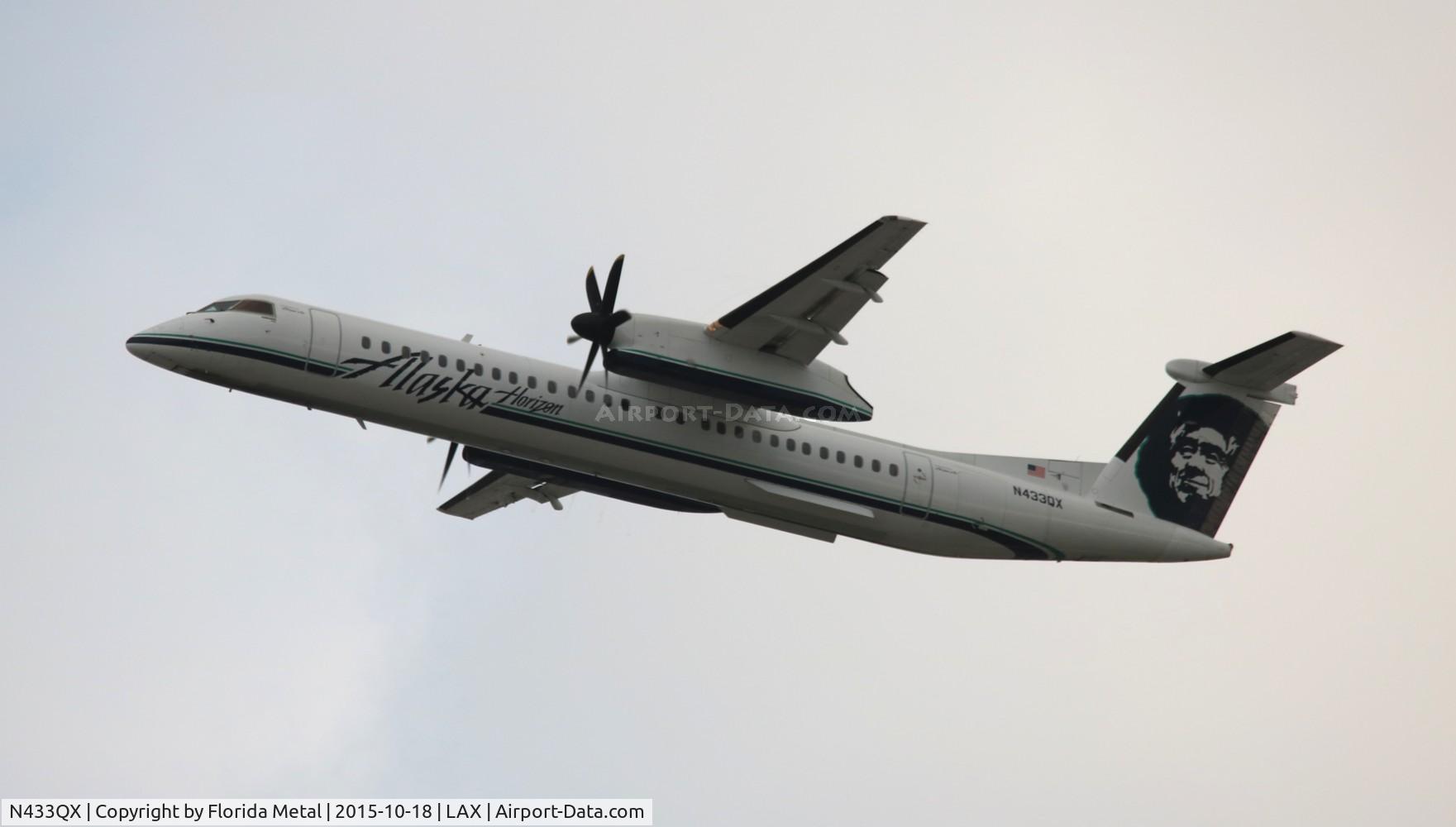 N433QX, 2008 Bombardier DHC-8-402 Dash 8 C/N 4210, Alaska