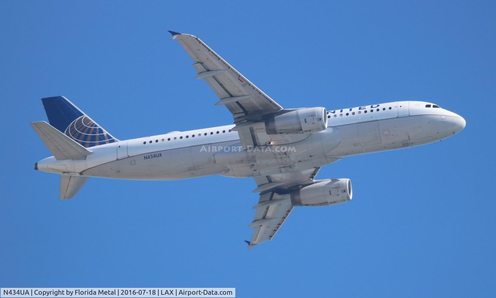 N434UA, 1996 Airbus A320-232 C/N 592, United