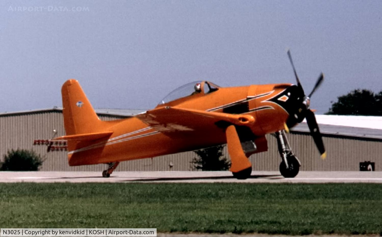 N3025, 1947 Grumman G-58A C/N 739A, At Air Adventure 1993 Oshkosh.