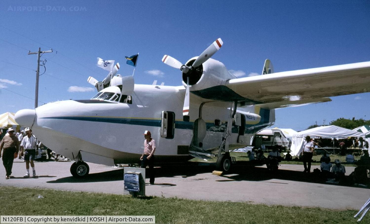 N120FB, 1953 Grumman UF-1G (HU-16B) Albatross C/N G.331, At Air Adventure 1993 Oshkosh.