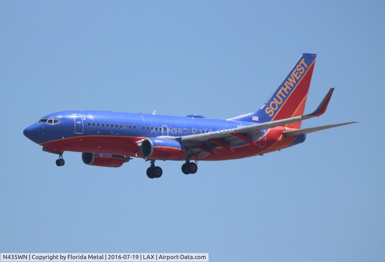 N435WN, 2003 Boeing 737-7H4 C/N 32455, Southwest