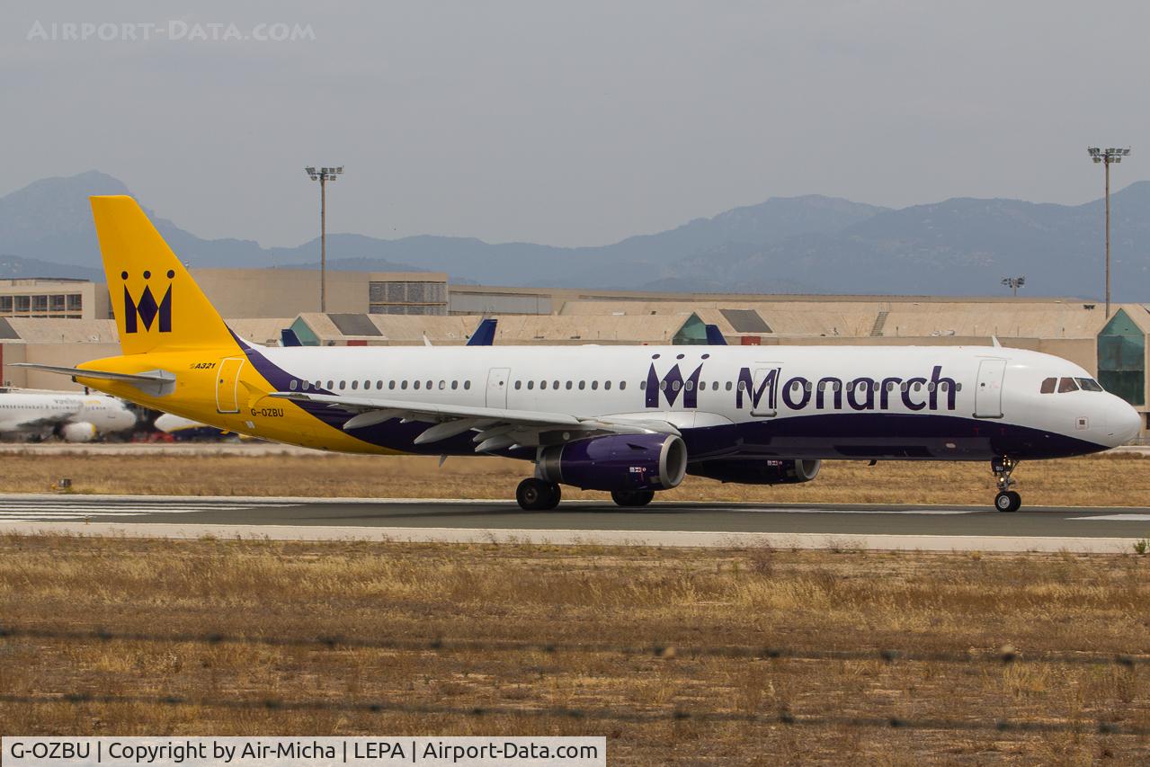 G-OZBU, 2008 Airbus A321-231 C/N 3575, Monarch Airlines