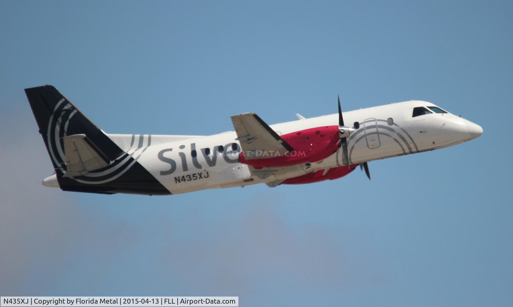 N435XJ, 1998 Saab 340B C/N 340B-435, Silver Airways