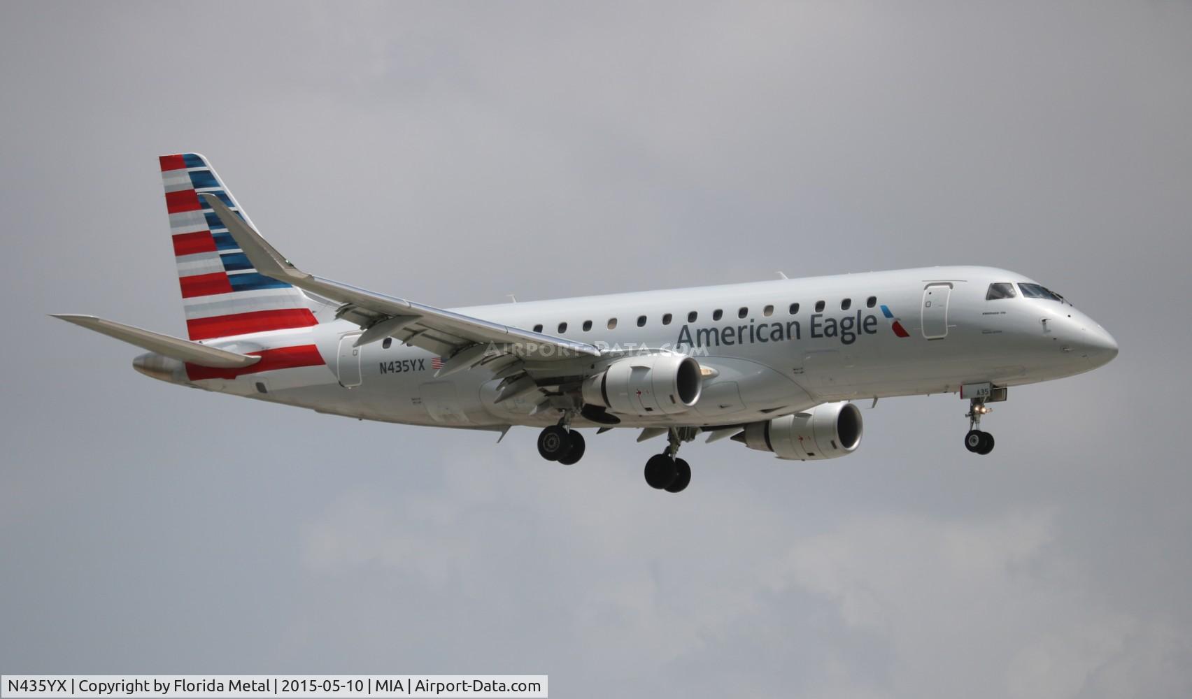 N435YX, 2014 Embraer 175LR (ERJ-170-200LR) C/N 17000423, American Eagle
