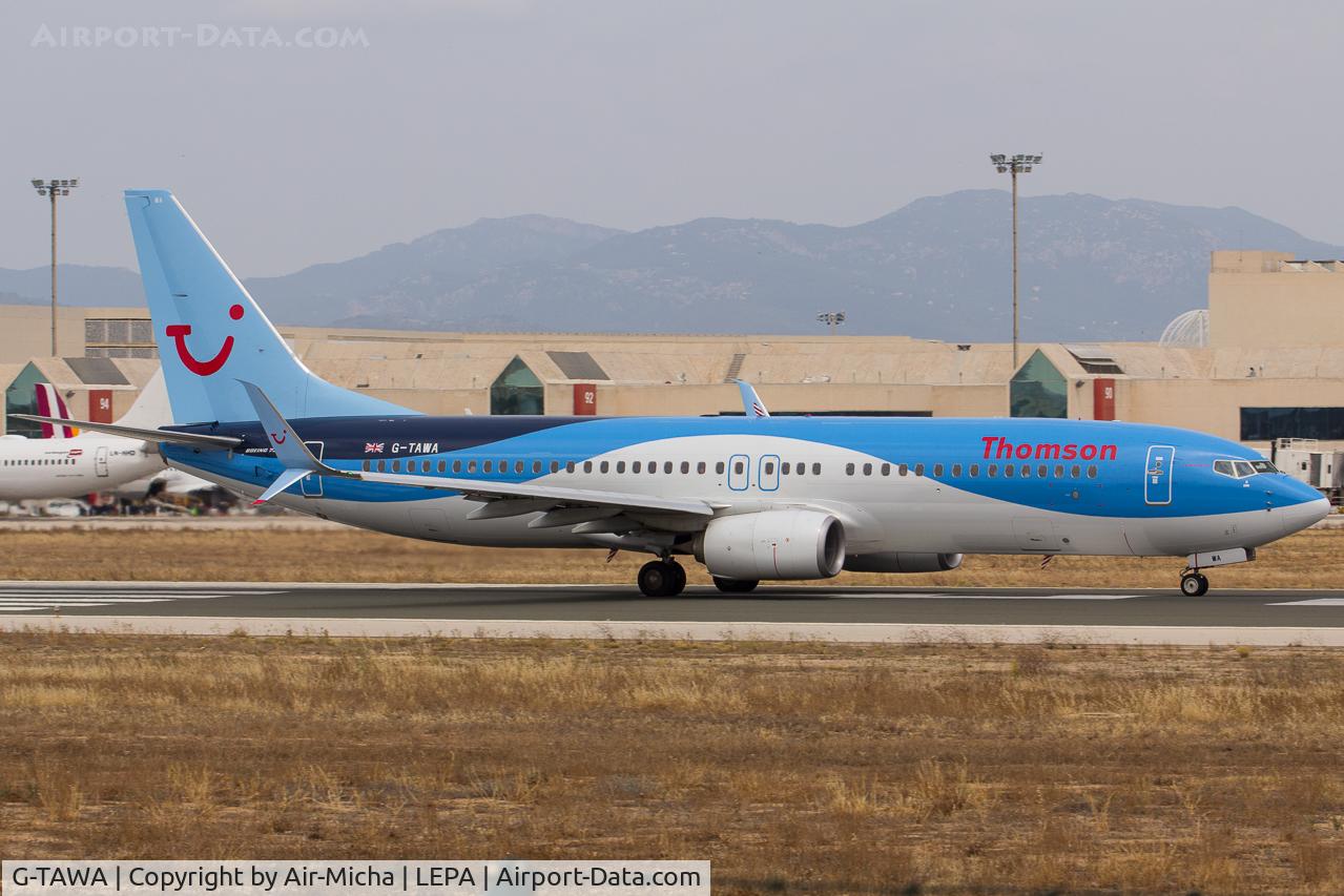 G-TAWA, 2012 Boeing 737-8K5 C/N 37264, Thomson Airways