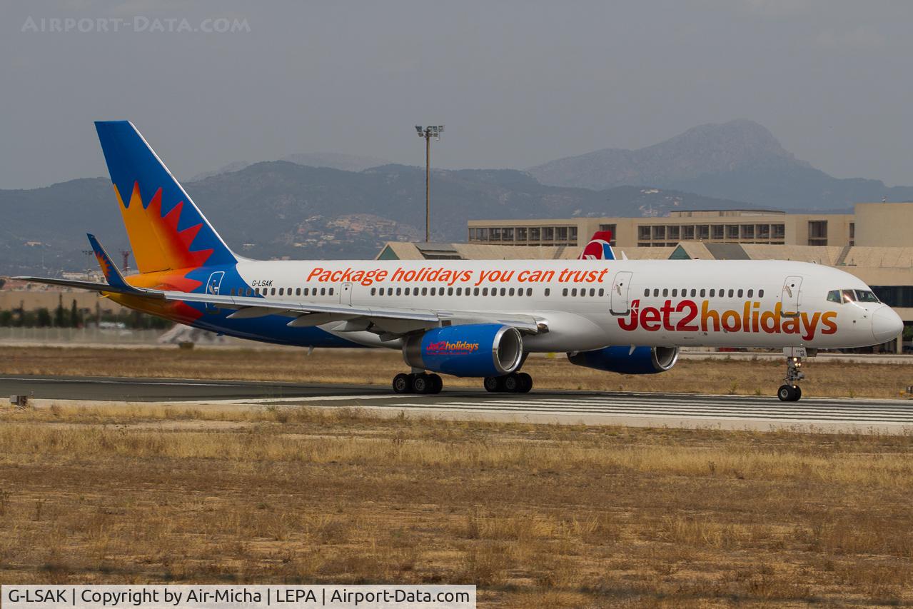 G-LSAK, 1996 Boeing 757-23N C/N 27973, Jet 2