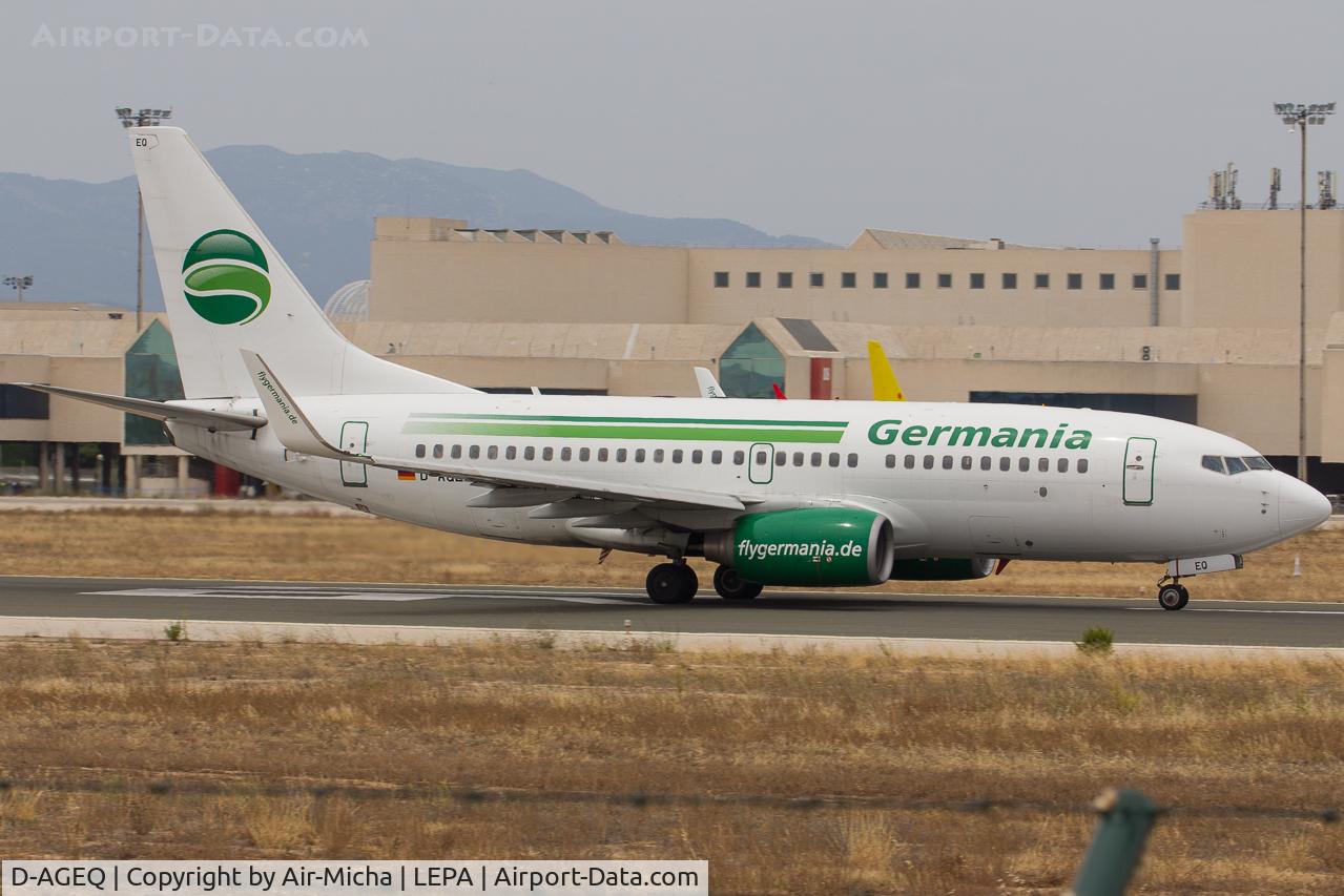 D-AGEQ, 1998 Boeing 737-75B C/N 28103, Germania