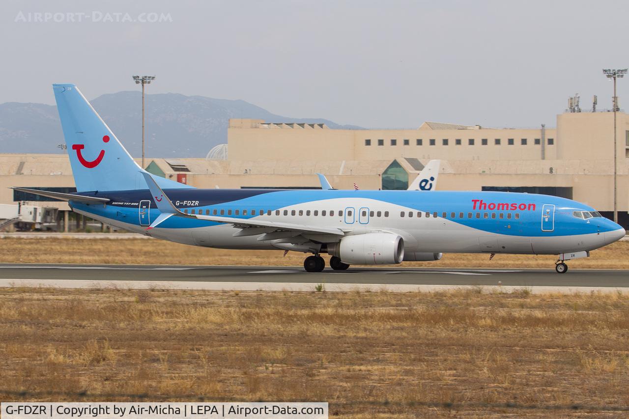 G-FDZR, 2009 Boeing 737-8K5 C/N 35145, Thomson Airways