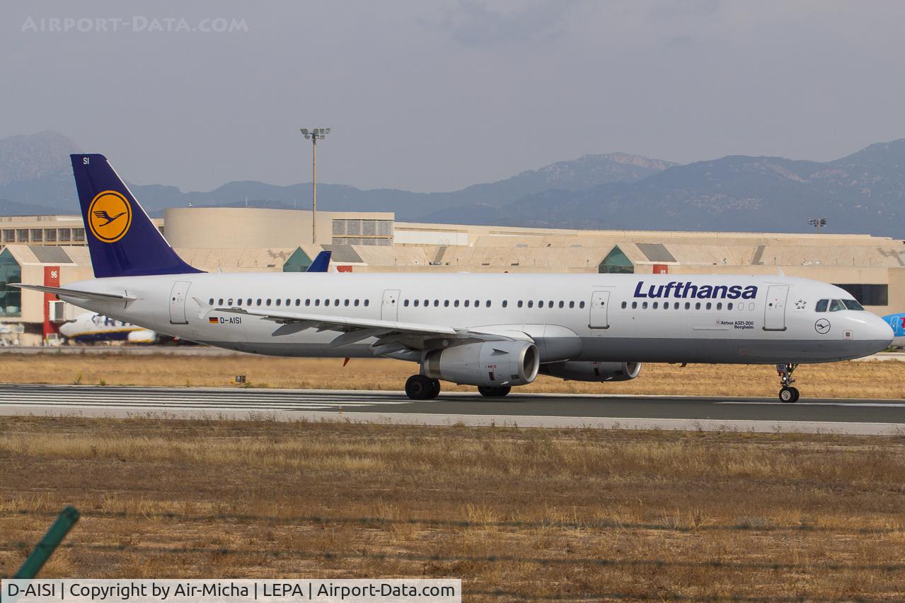 D-AISI, 2007 Airbus A321-231 C/N 3339, Lufthansa