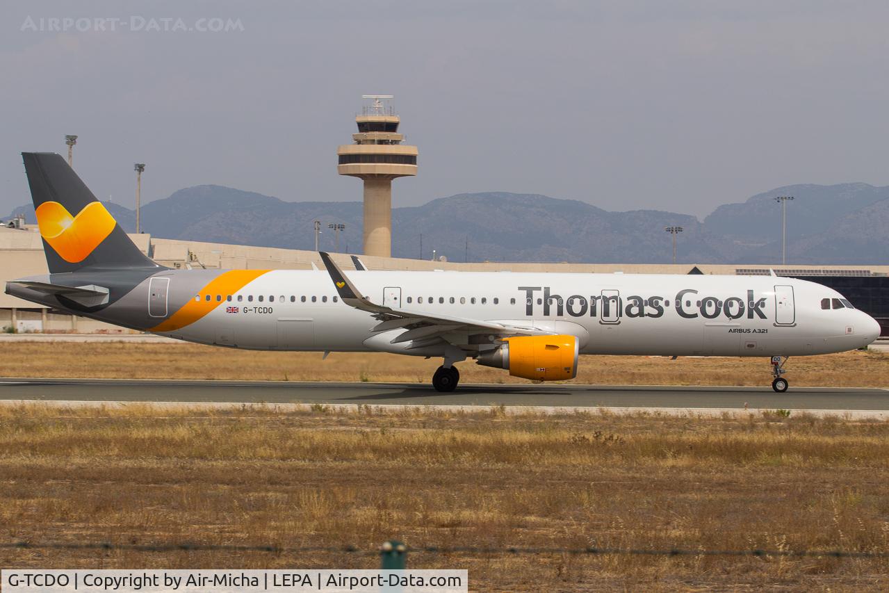 G-TCDO, 2016 Airbus A321-211 C/N 7055, Thomas Cook Airlines