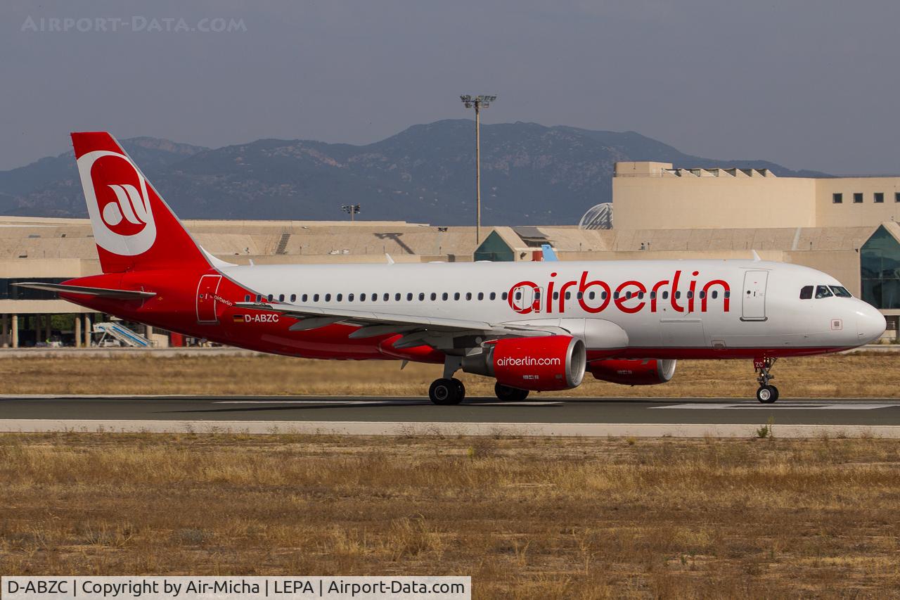 D-ABZC, 2008 Airbus A320-216 C/N 3502, Air Berlin