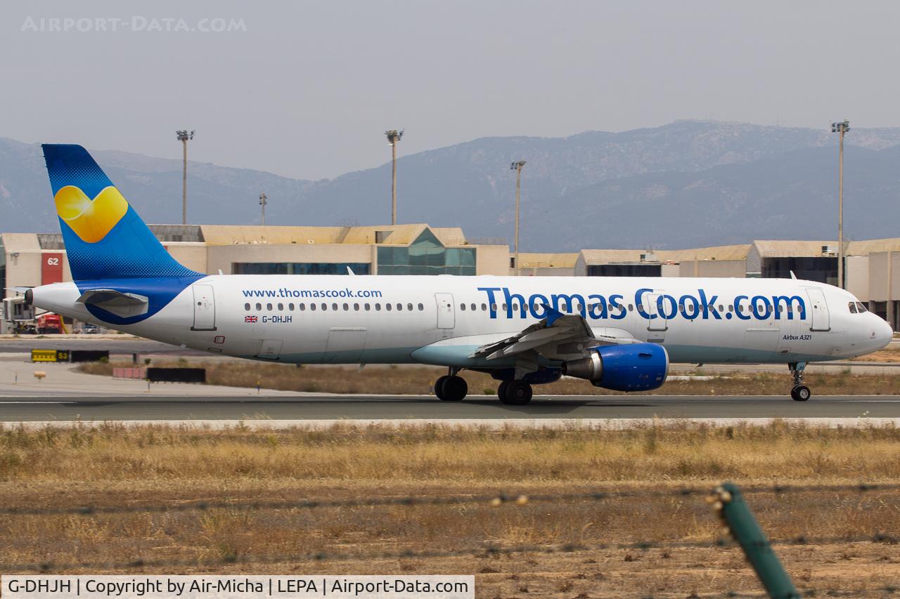 G-DHJH, 2000 Airbus A321-211 C/N 1238, Thomas Cook Airlines