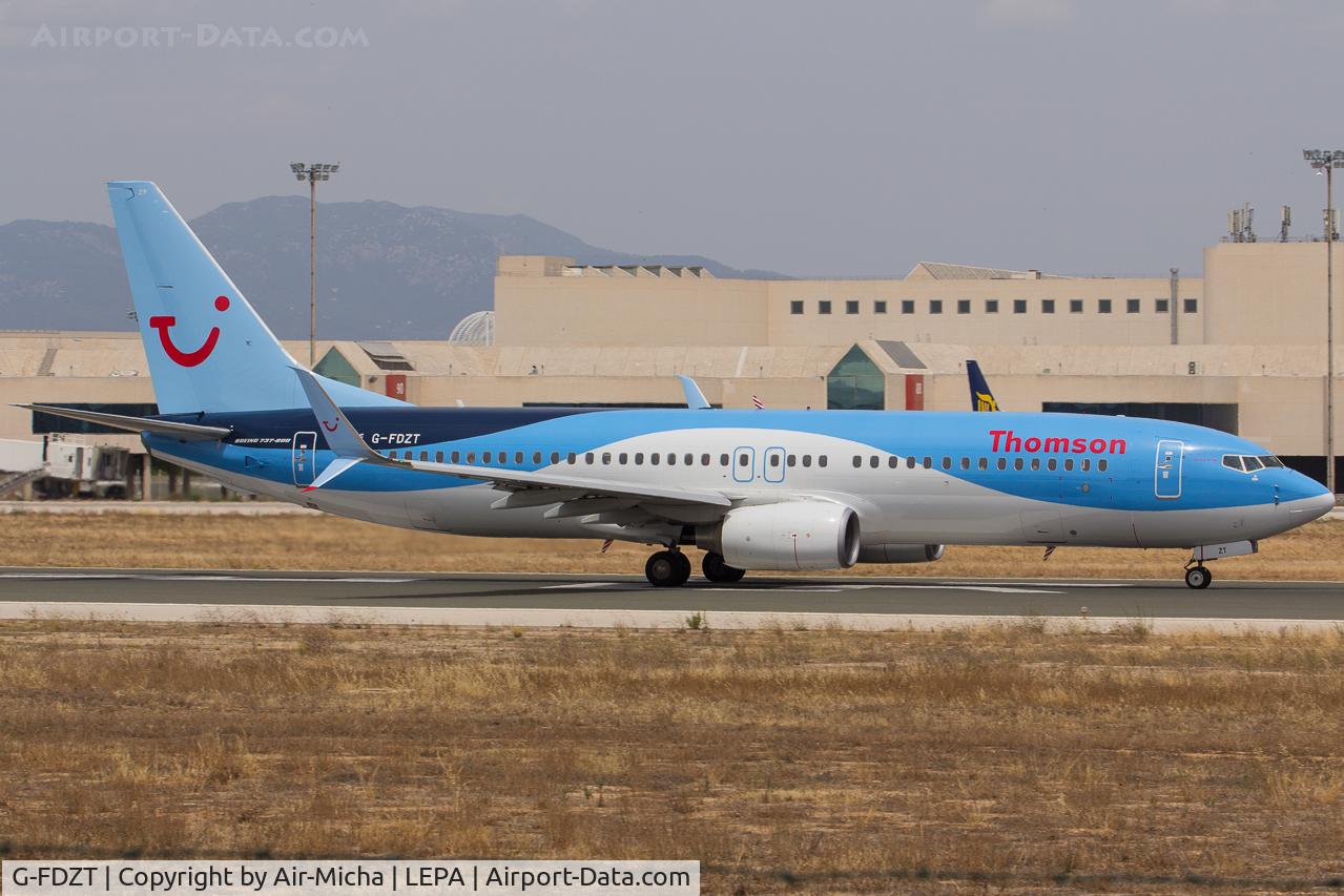 G-FDZT, 2011 Boeing 737-8K5 C/N 37248, Thomson Airways