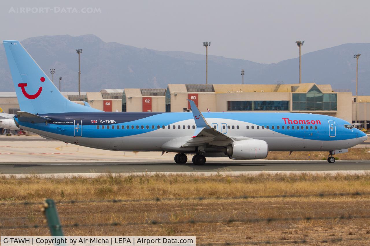 G-TAWH, 2012 Boeing 737-8K5 C/N 38107, Thomson Airways